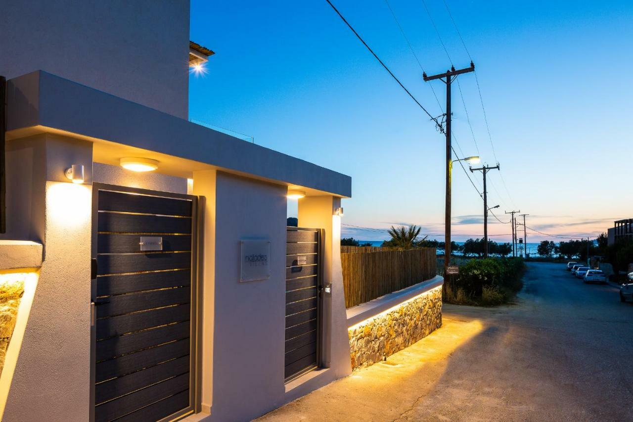 Naiades Apartment- Minthi/ 1 Bedroom, Beachfront 플라키아스 외부 사진